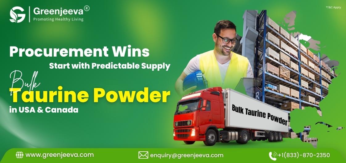 Bulk Taurine Powder Sourcing in North America: Market Trends, Pricing & Supply-Risk 